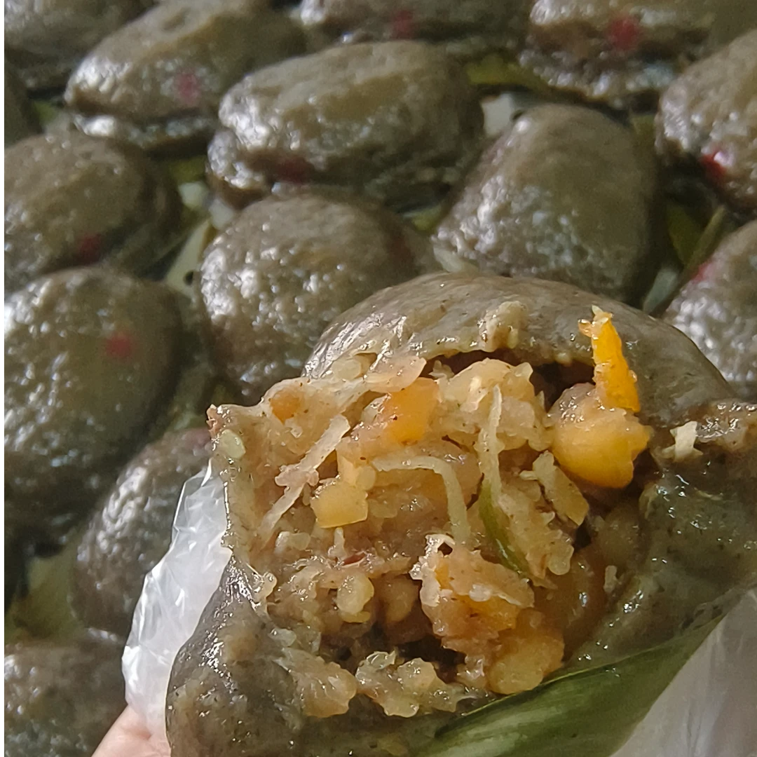 广东特色小吃吴川市黄坡特产田艾籺95g*8个菜头仔椰丝花生芝麻