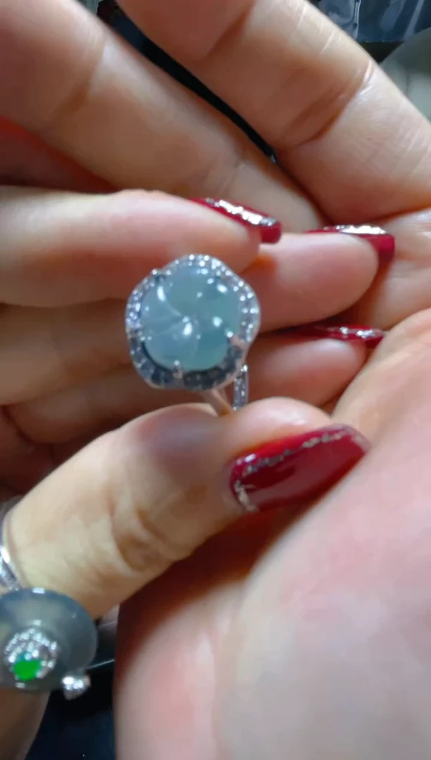 【闪购商品】翡翠戒指未镶嵌天然A货翡翠 假一赔四