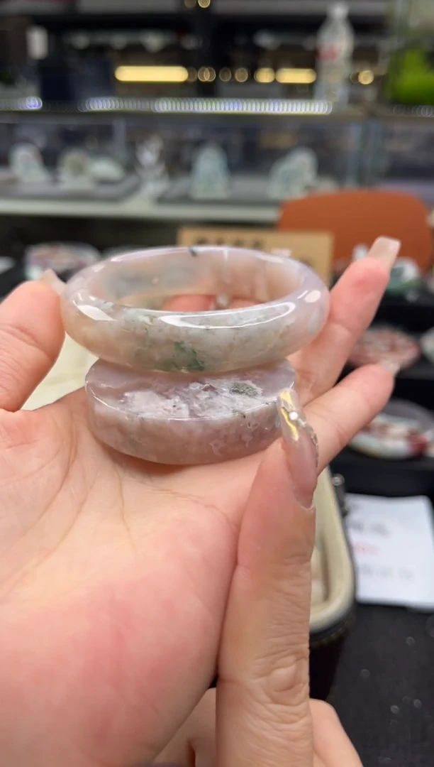 未镶嵌手镯石英质玉57圈口（赠品镯心）6