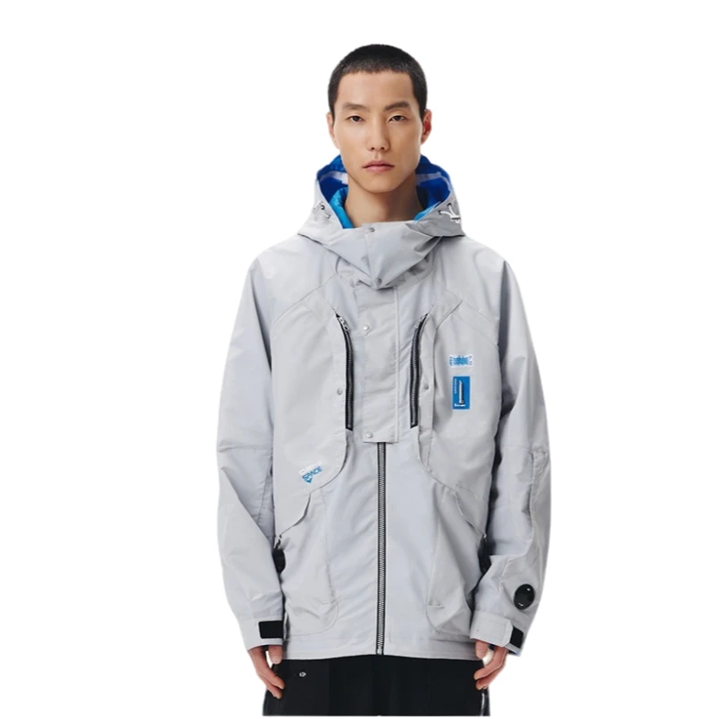 《直播》李宁 LNG中国航天联名款科技两穿男女同款夹克外套FDAD004