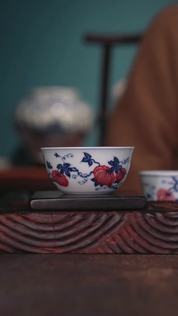 【闪购商品】阳春白雪  南瓜鸡缸杯