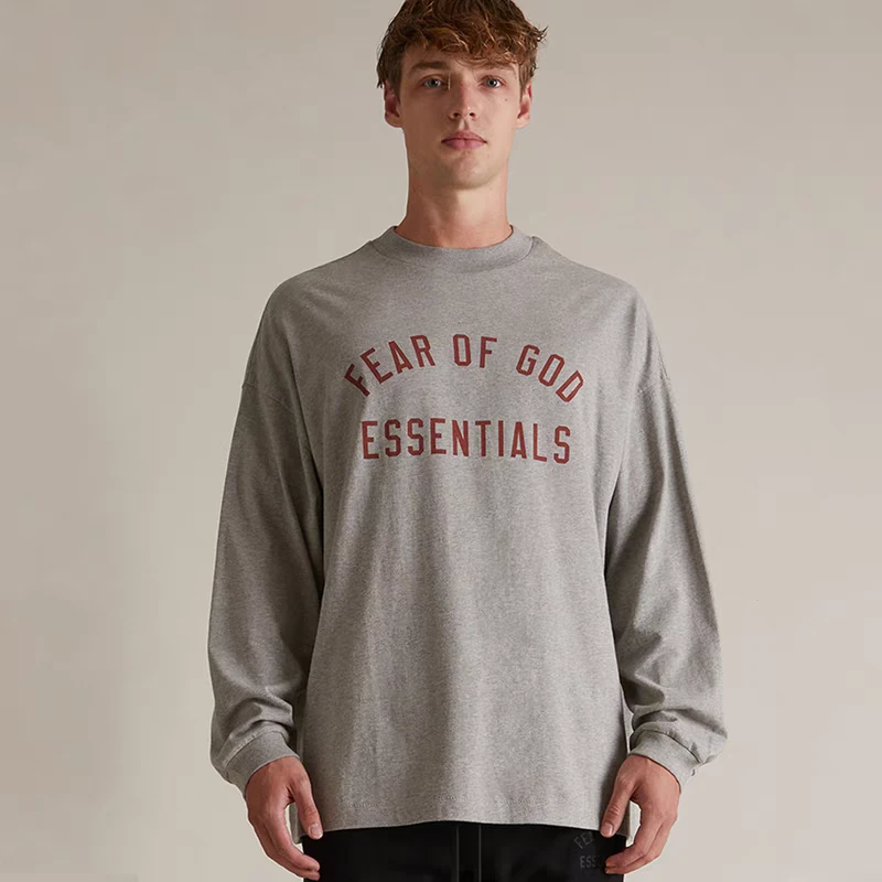 E重磅上新长袖T恤情侣百搭宽松纯棉