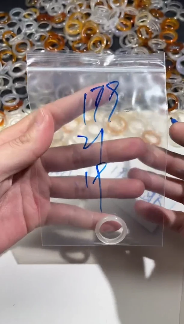【闪购商品】玛瑙/玉髓戒圈未镶嵌179
