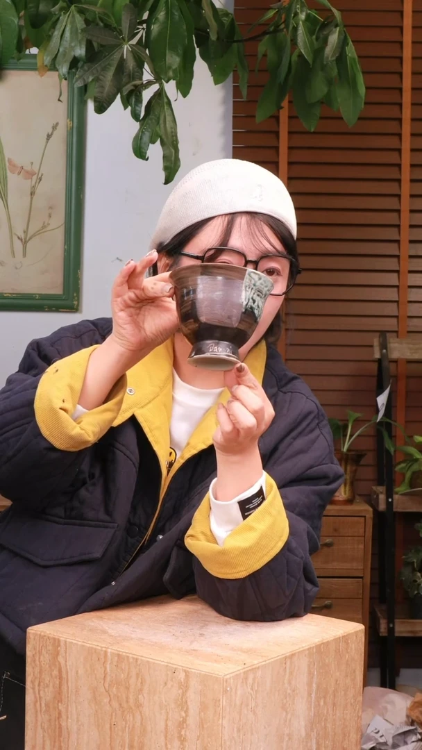 i***?【花漾多】  A273 手工景德镇盆盆  中通包邮