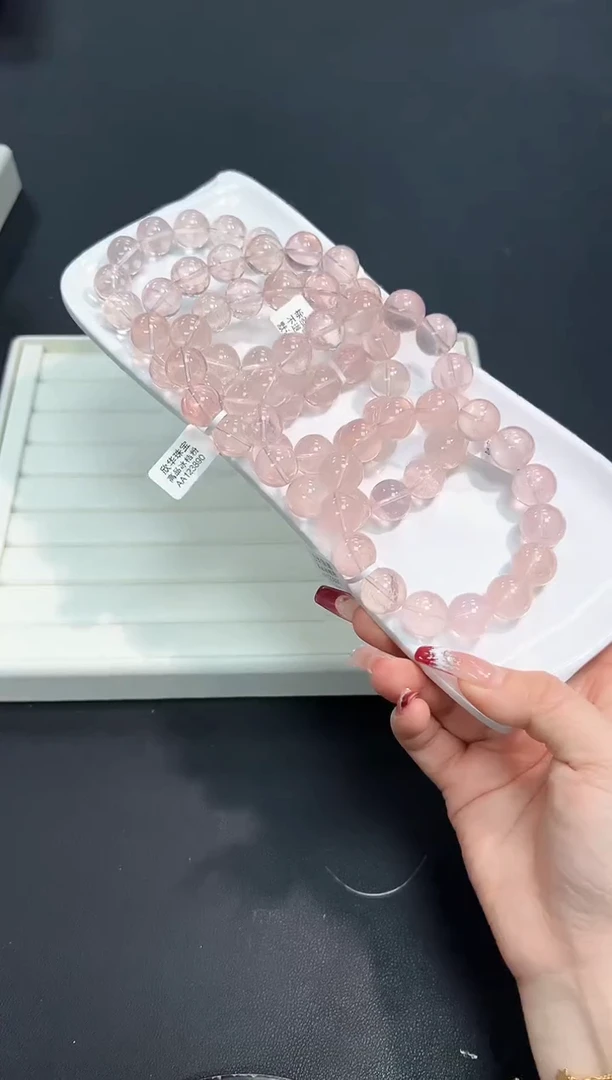 【闪购商品】水晶手串未镶嵌8N多样性发其一/1条15mm默认微瑕