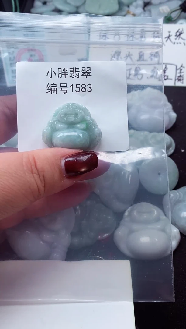 颈饰未镶嵌翡翠缅甸天然A货翡翠1583