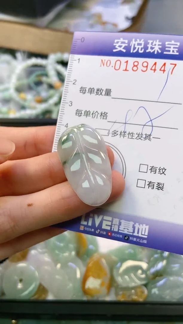 翡翠未镶嵌颈饰闪购0189447