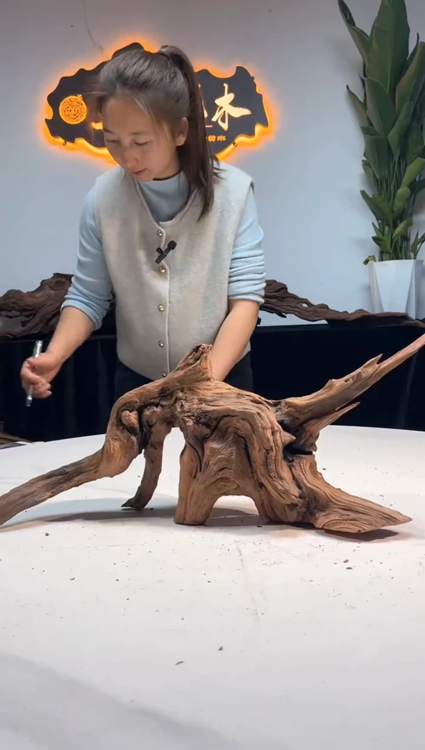 【闪购商品】柚木木雕一物一拍62