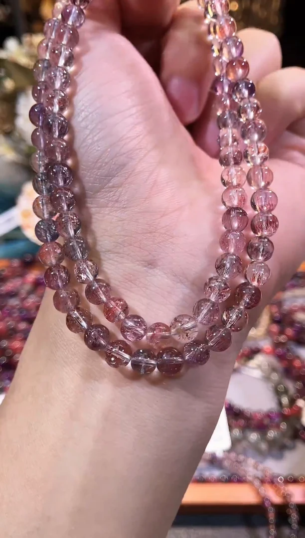 未镶嵌手链水晶仙女超七多圈6m+