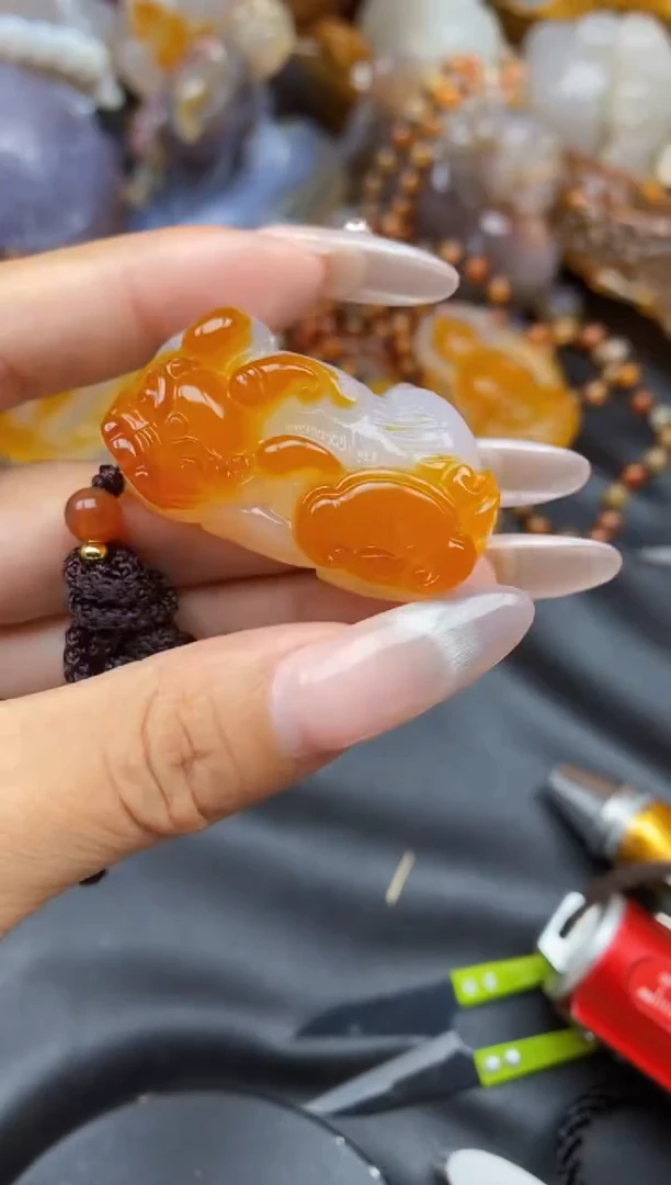 【闪购商品】玛瑙/玉髓颈饰未镶嵌ll