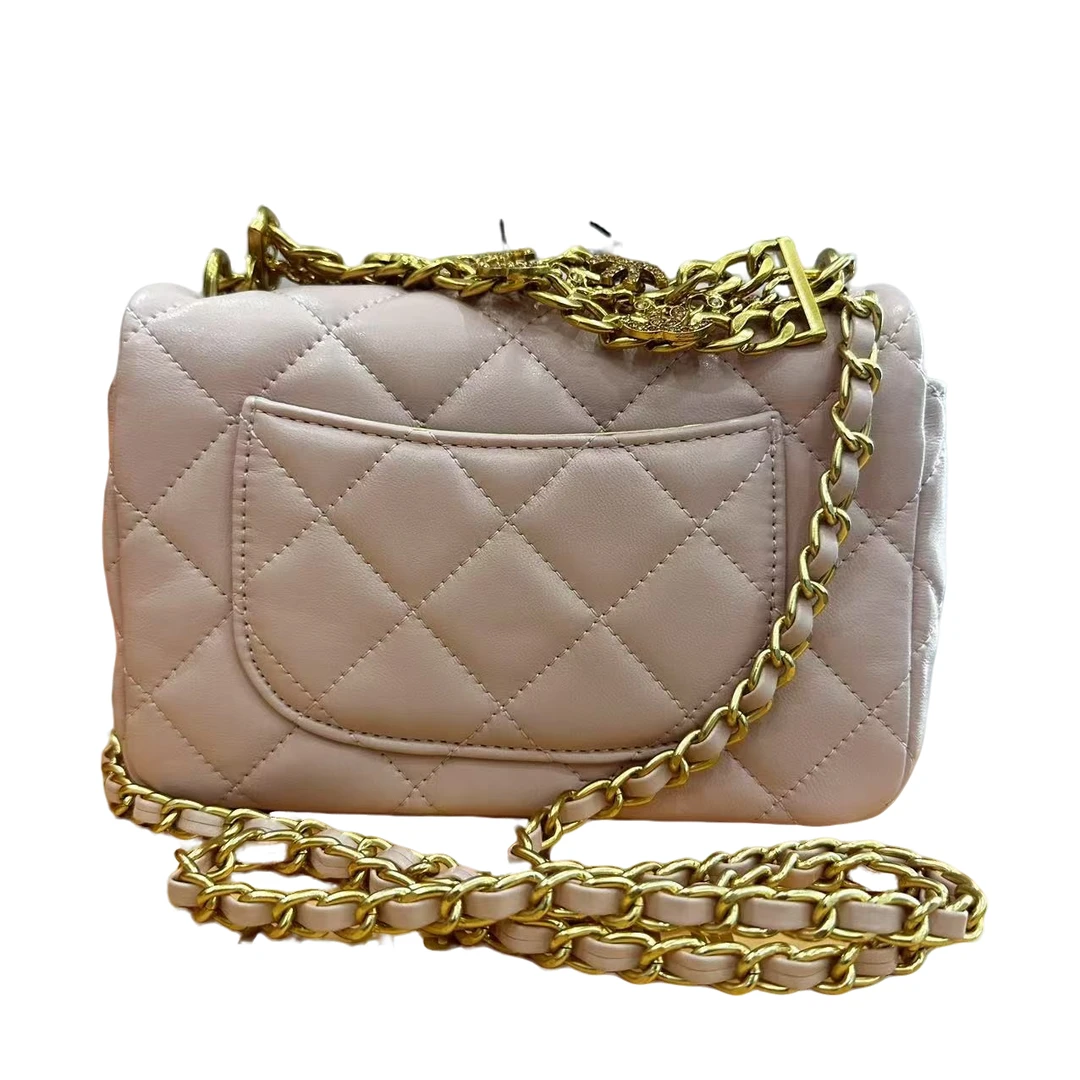 OUSHE欧奢A1—粉色—高级手工女包