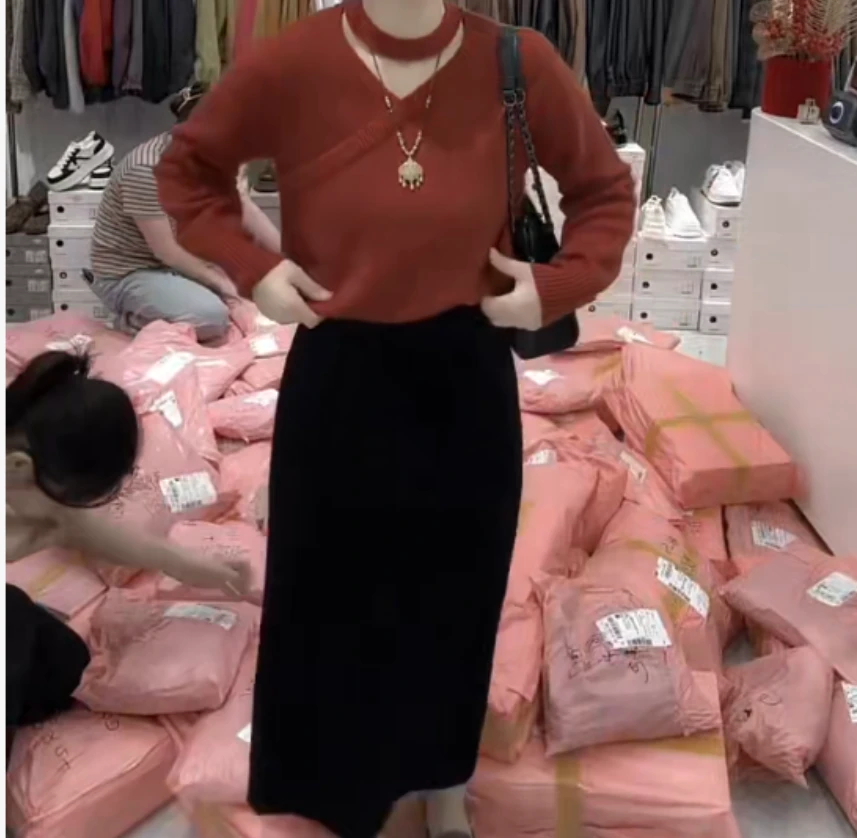 时尚潮流百搭精品女装dgd6557