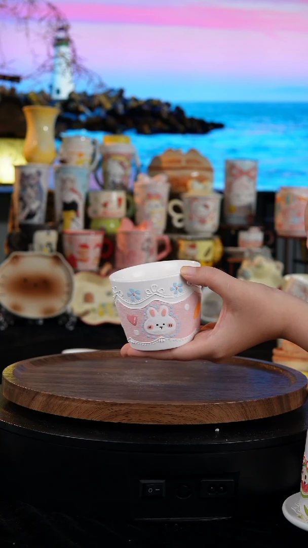 陶瓷便携款景德镇手工手绘陶瓷
