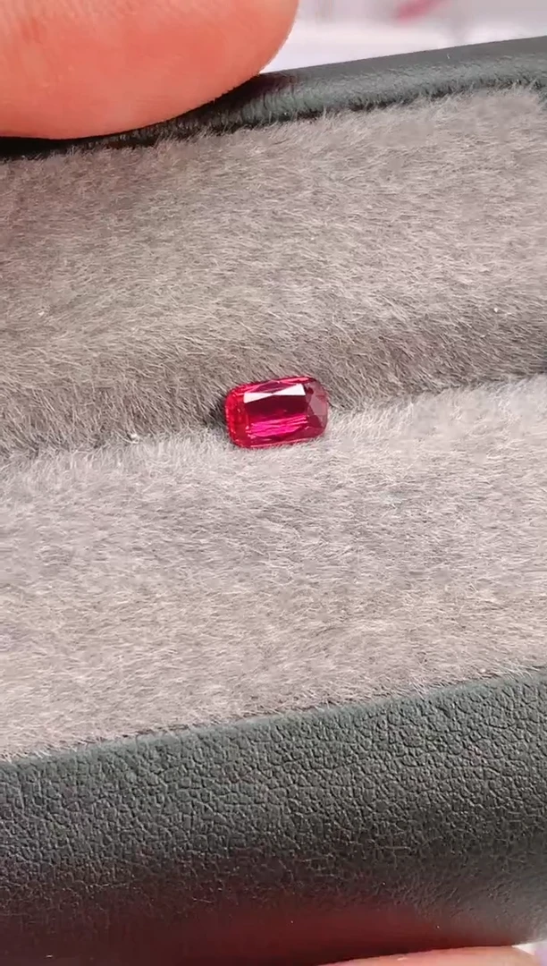 裸石红宝石0.89天然红宝石