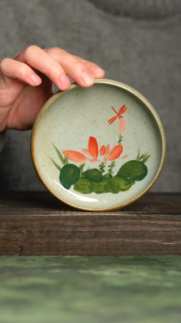 【闪购商品】杯青诗手工手绘瓷器