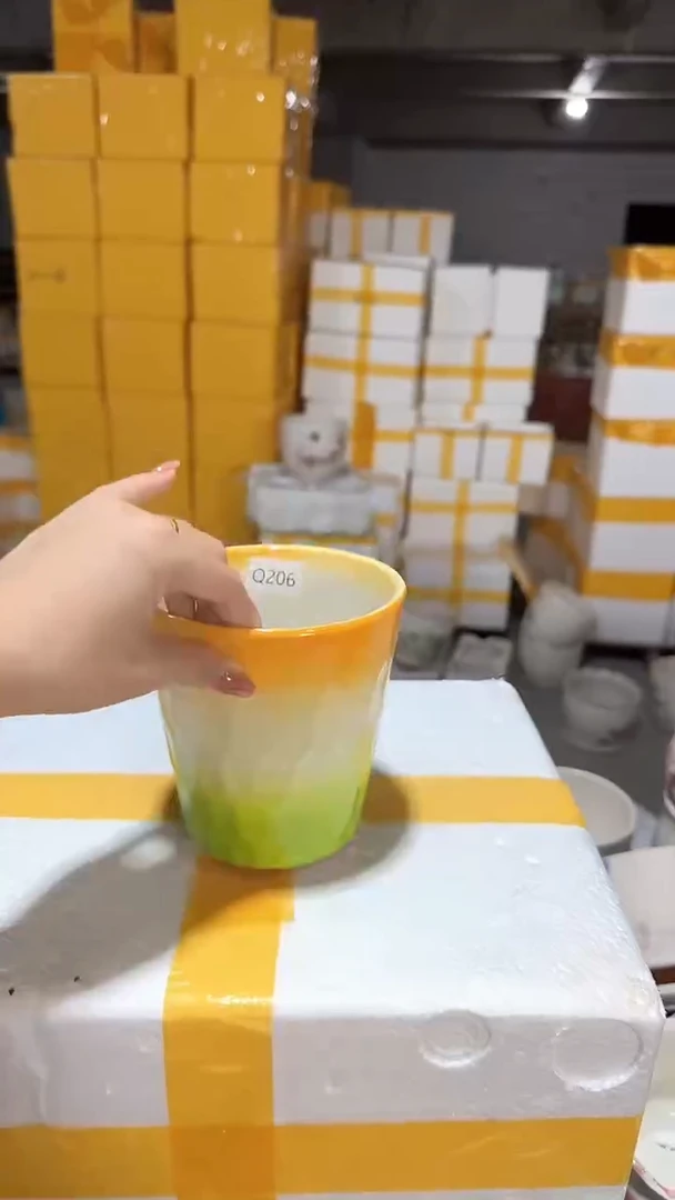 高温陶瓷花盆+E18