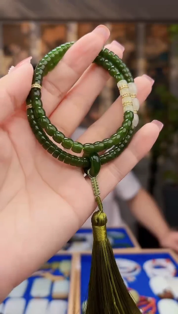 和田玉未镶嵌挂件拍一发一