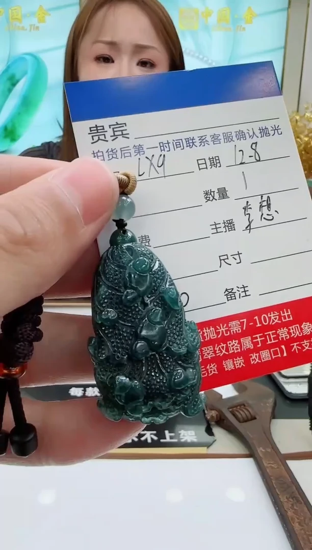 颈饰未镶嵌翡翠LX9翡翠吊坠-多样性发其一