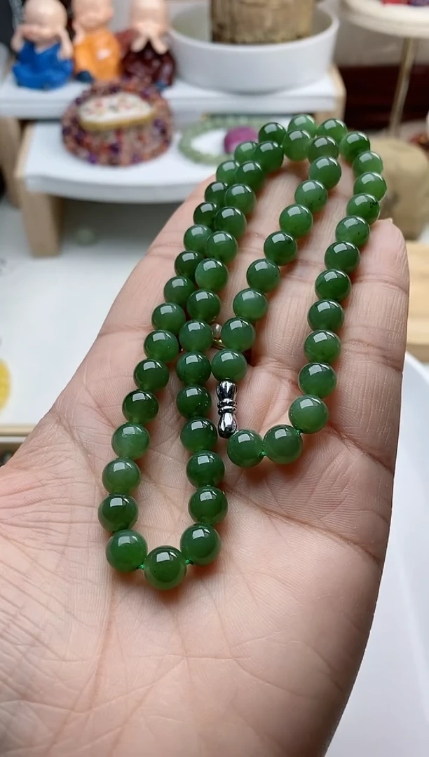 【闪购商品】和田玉（碧玉）颈饰未镶嵌160一条