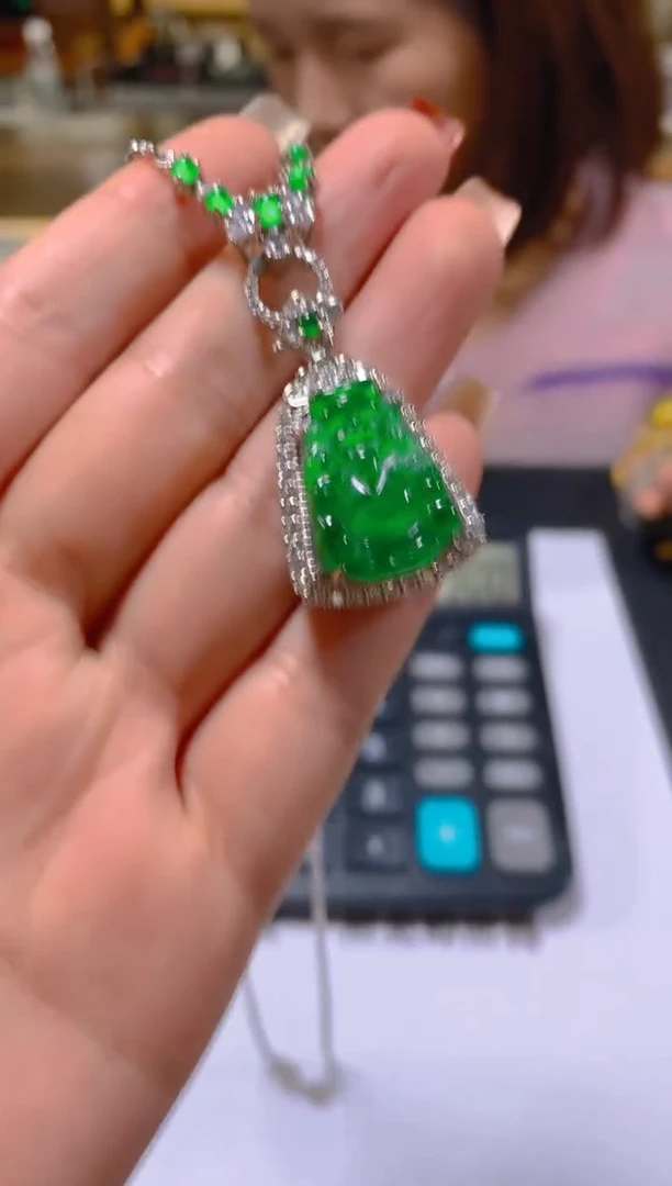 颈饰未镶嵌翡翠多样性发一