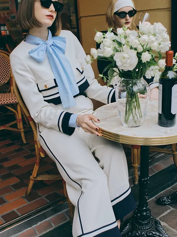 【FaFa】日系品牌 E 春季爆款 清新甜美小香风西装/半裙FA503-047