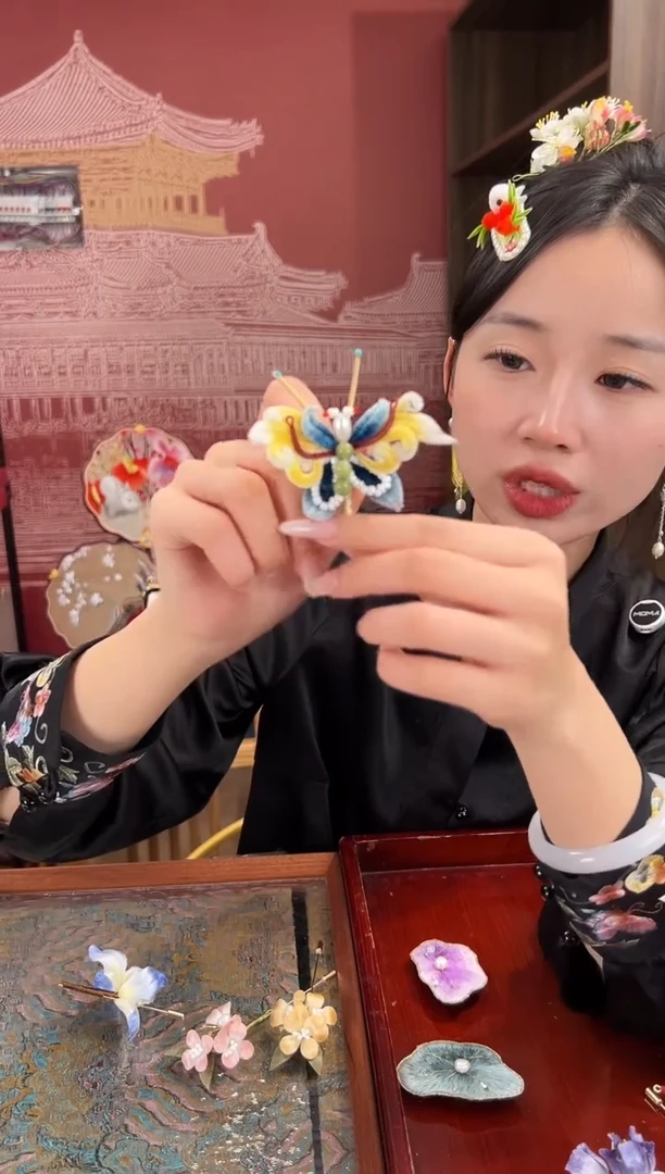 【闪购商品】刺绣苏绣世家非遗手工（胸针）