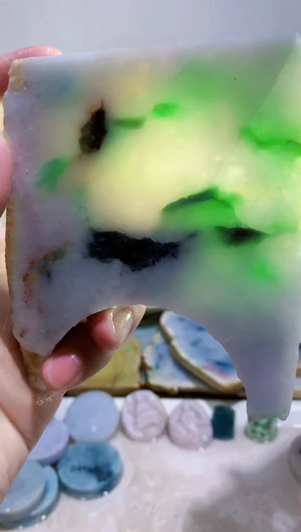 颈饰未镶嵌翡翠0蒙0翡翠珠宝609