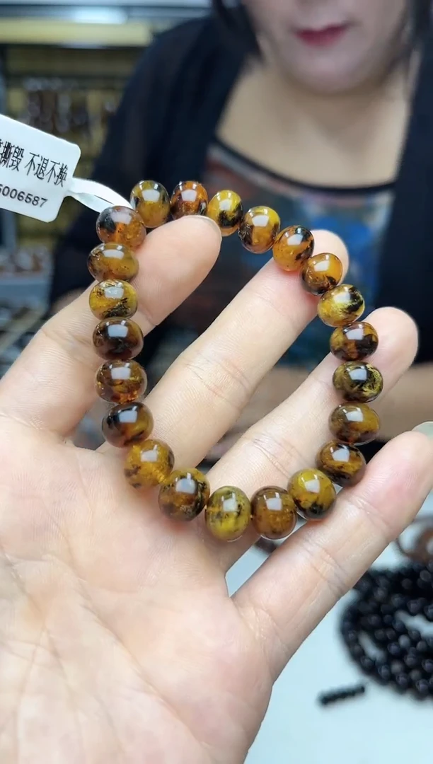 裸石琥珀未镶嵌抚顺琥珀10+蜜蜡多样性发其一
