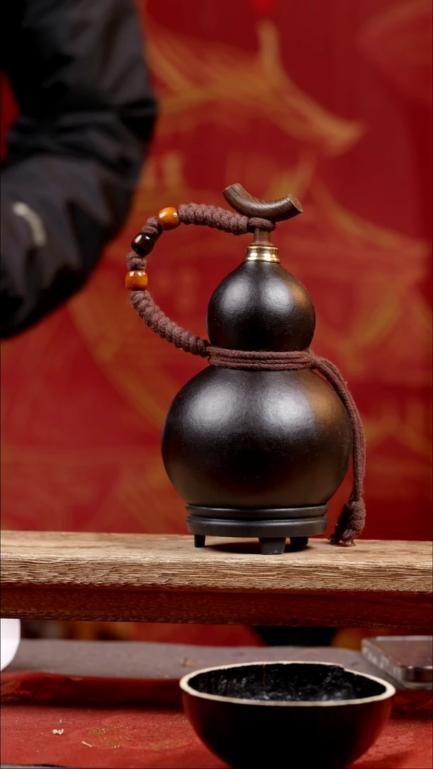 964尾货款大漆精品葫芦3-400ml