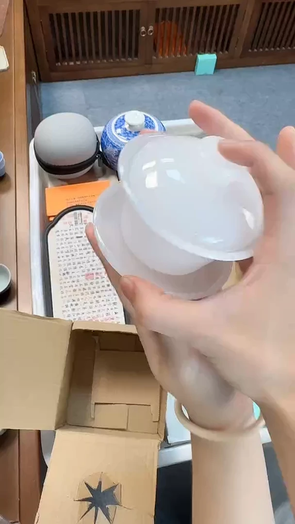 茶具茶具茶具-琉璃盖碗