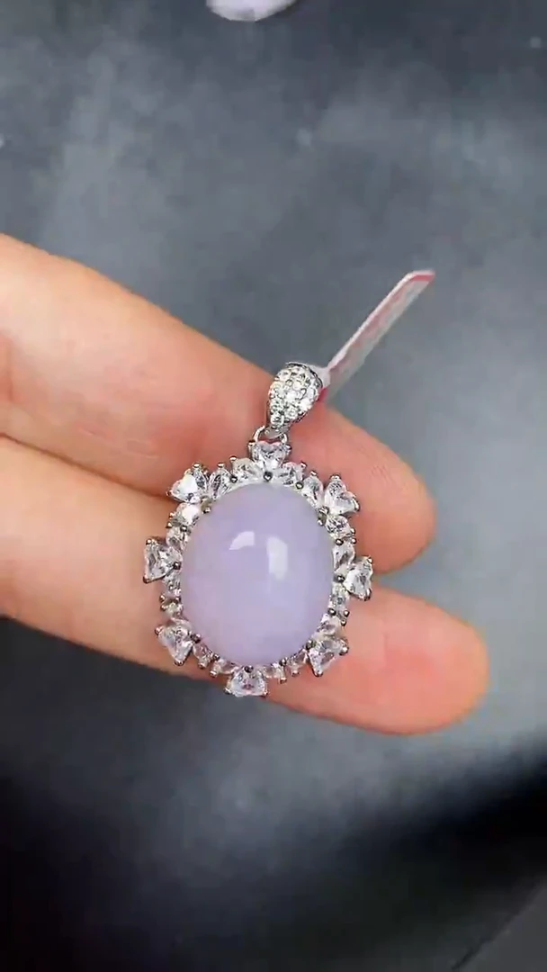 银S925镶嵌戒指翡翠3030