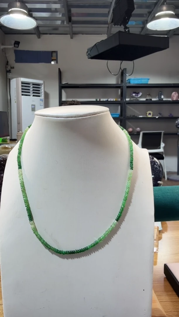 项链未镶嵌石榴石优0207 约3mm