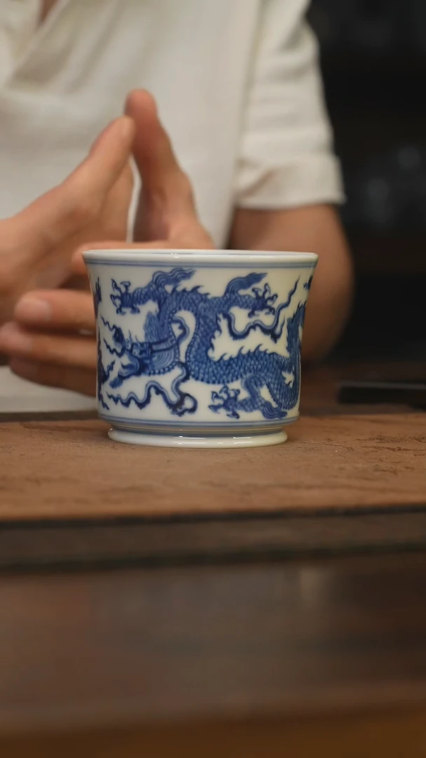瓷片柴窑青花破价福利
