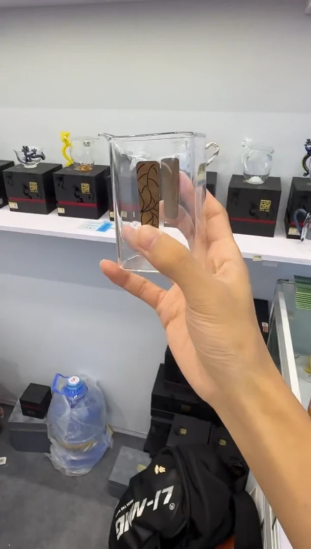 木简茶海四方公杯晶焱