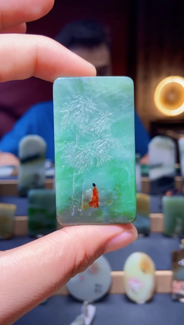 和田玉未镶嵌挂件yc