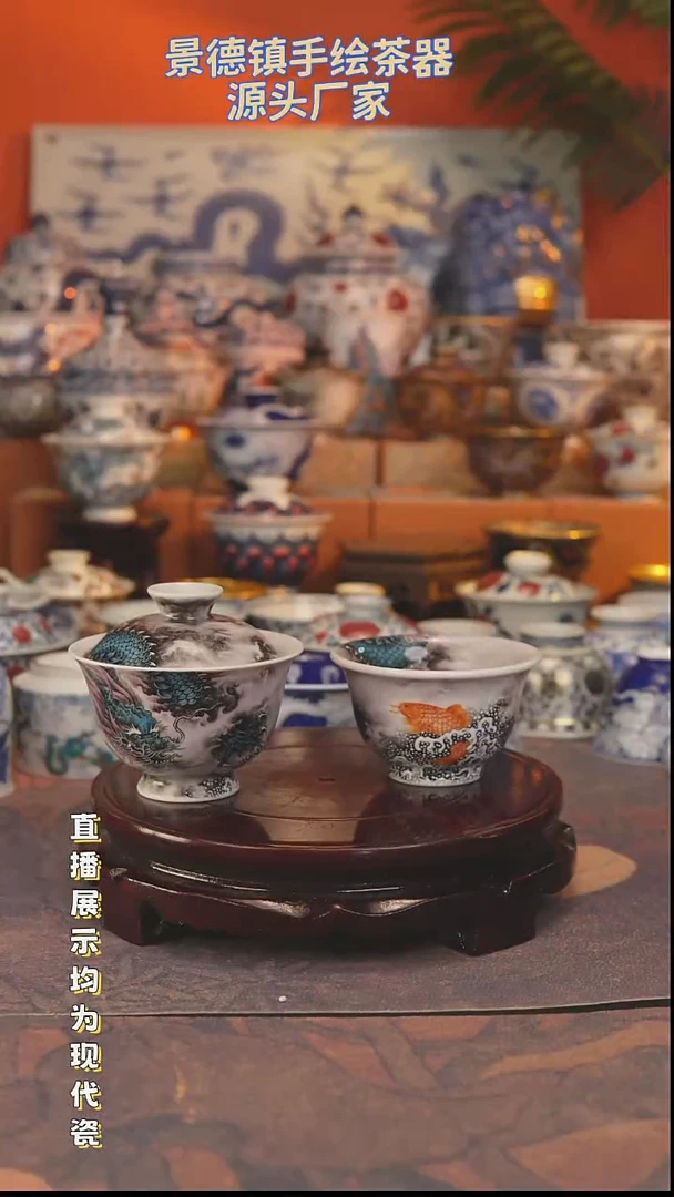 疯****o景德镇手工手绘陶瓷杯