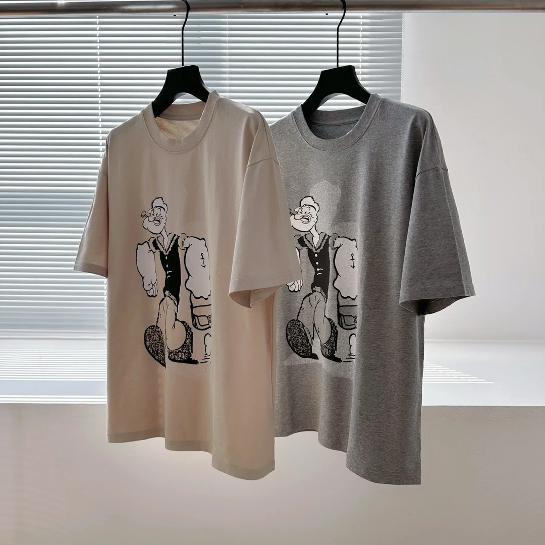 【水手很忙】自留款 韩系慵懒松弛版型圆领T恤