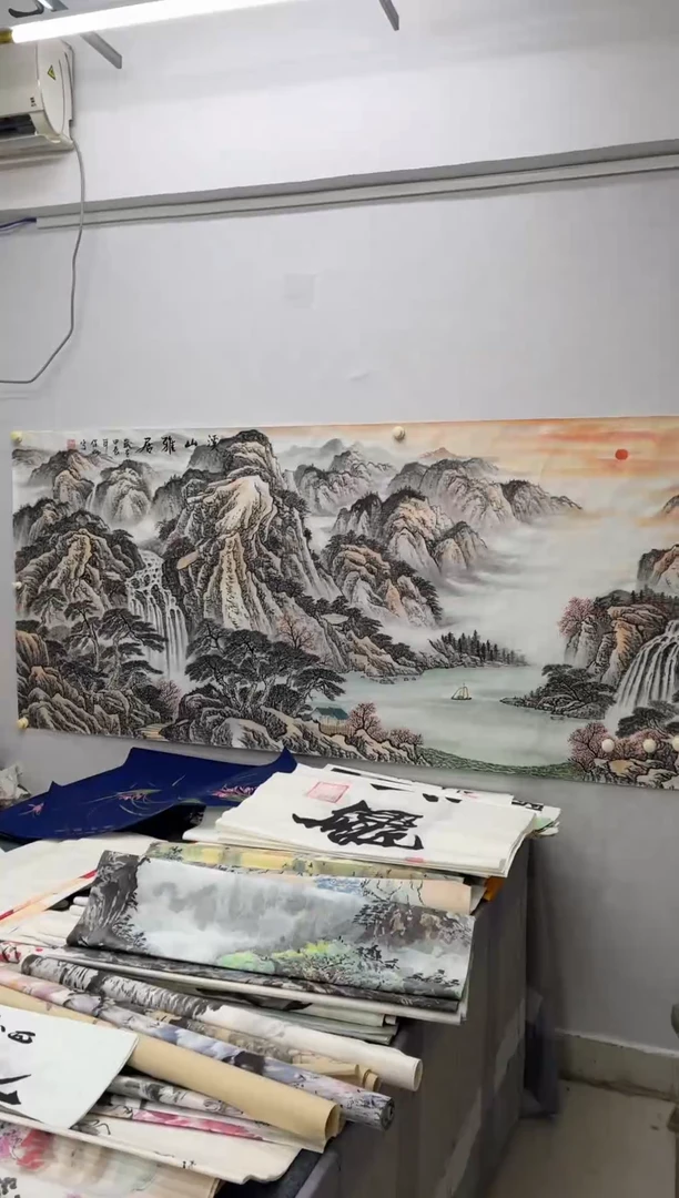 国画11.20国画手绘作品无边框
