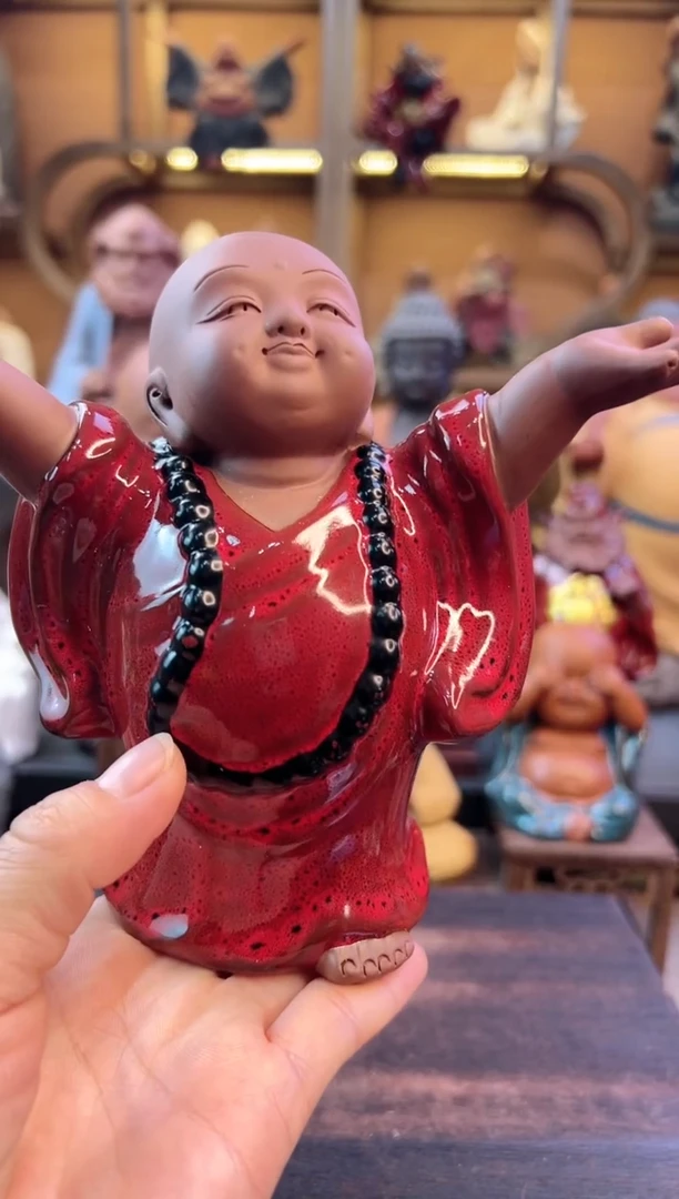 紫砂茶宠器闵紫砂茶宠摆件