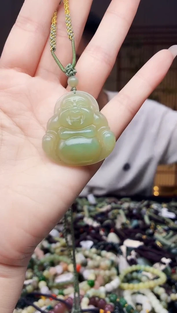 颈饰未镶嵌和田玉多样性发货，拍一发一