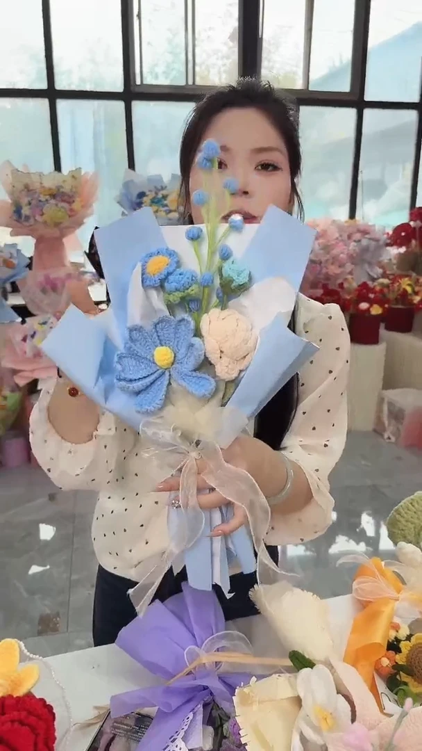 非遗手工定制花束，孤品清仓！！