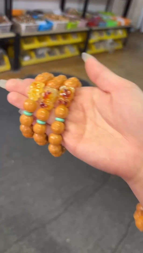 【闪购商品】菩提根/象牙果吊坠  12mm猴头鲨鱼背小熊单圈