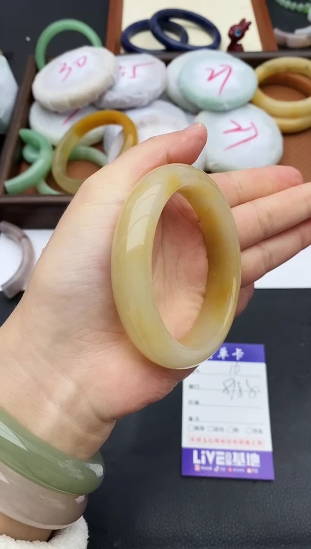 未镶嵌手镯石英质玉16+57/58