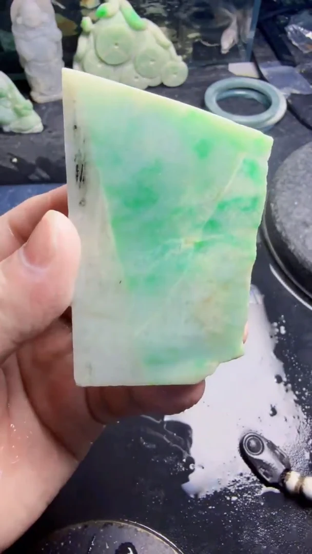 未镶嵌挂件翡翠天然翡翠148