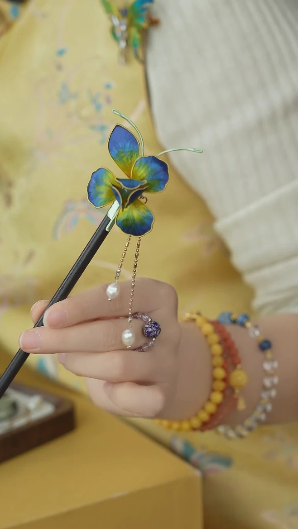 刺绣闪购纯手工非遗国风饰品