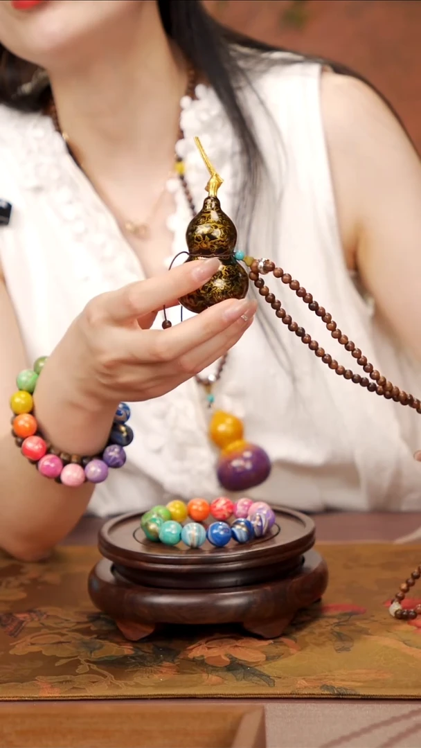 212易林大漆脖挂小葫芦--158