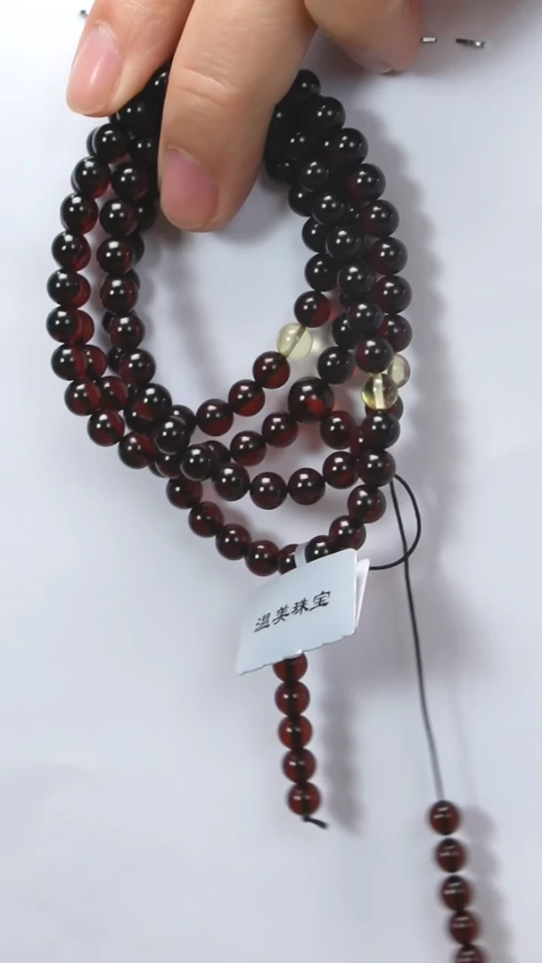 【闪购商品】琥珀珠宝奇石未镶嵌 6mm