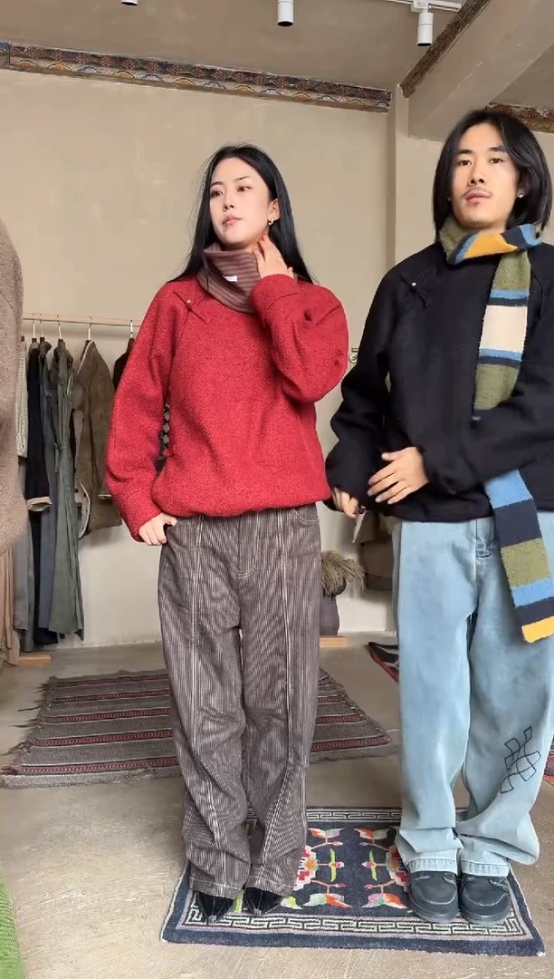 KWC26FW色纺纱裤子S