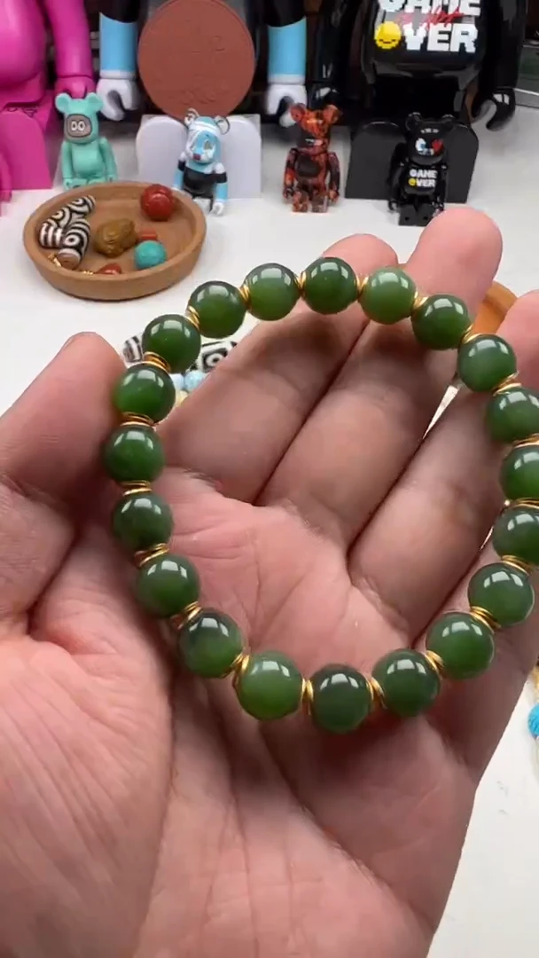 【闪购商品】翡翠手串未镶嵌翡翠圆珠手串