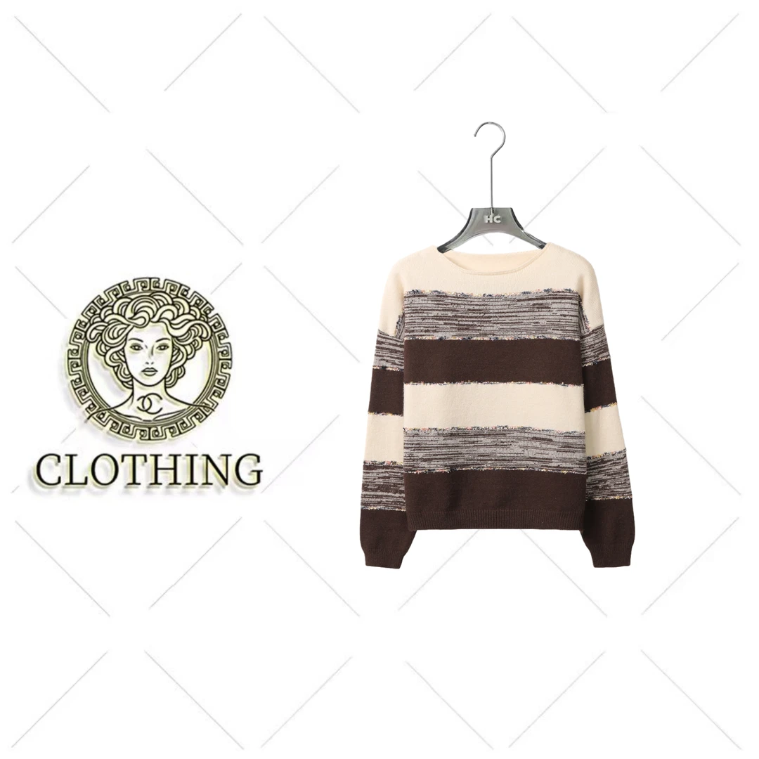 【CLOTHING/原创设计A】花满康桥-羊驼绒丨百搭针织衫套头上衣9133